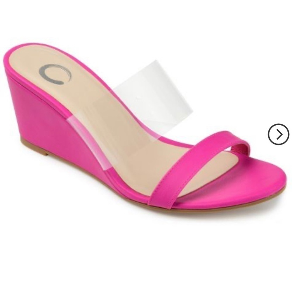 Journee Collection Women Angelina Slip
On Wedge Sandals π